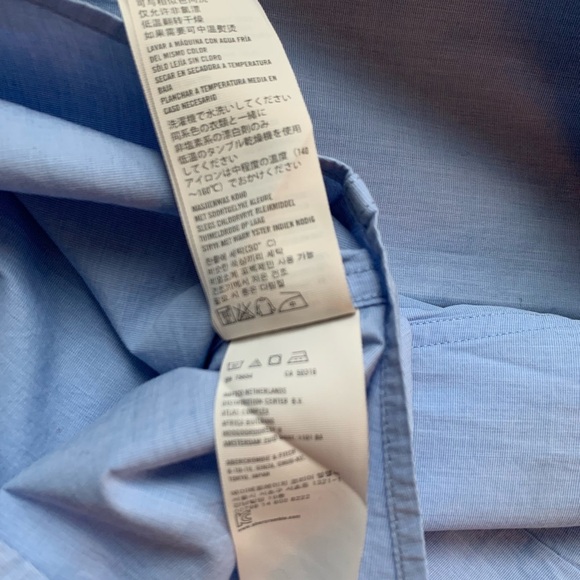 A & F cotton denim look shirt. - Picture 7 of 7